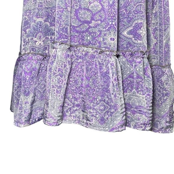 Perry Walker Collective Convertible Dress/Skirt - Purple Paisley Print - Picture 6 of 15